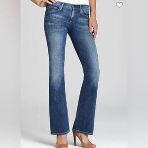 Citizens of Humanity Dita Petite Bootcut Jeans Size 26 Boho Preppy Flare Western